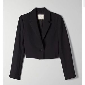 Aritzia Wilfred La Paz Blazer BLACK